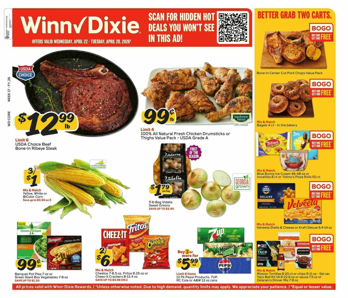 Winn-Dixie Weekly Ad from April 22