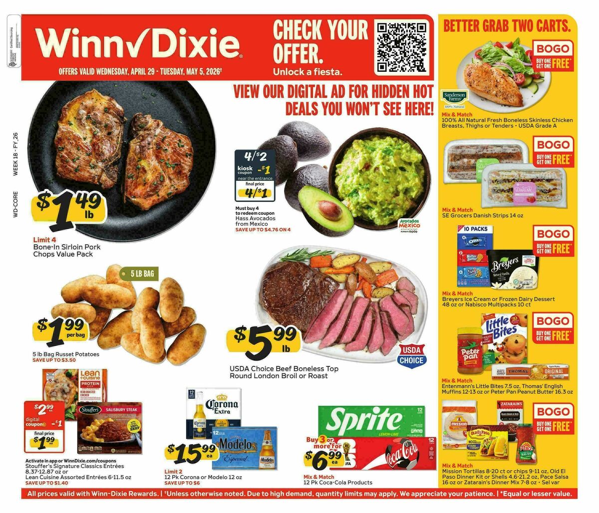Winn-Dixie Weekly Ad from April 29