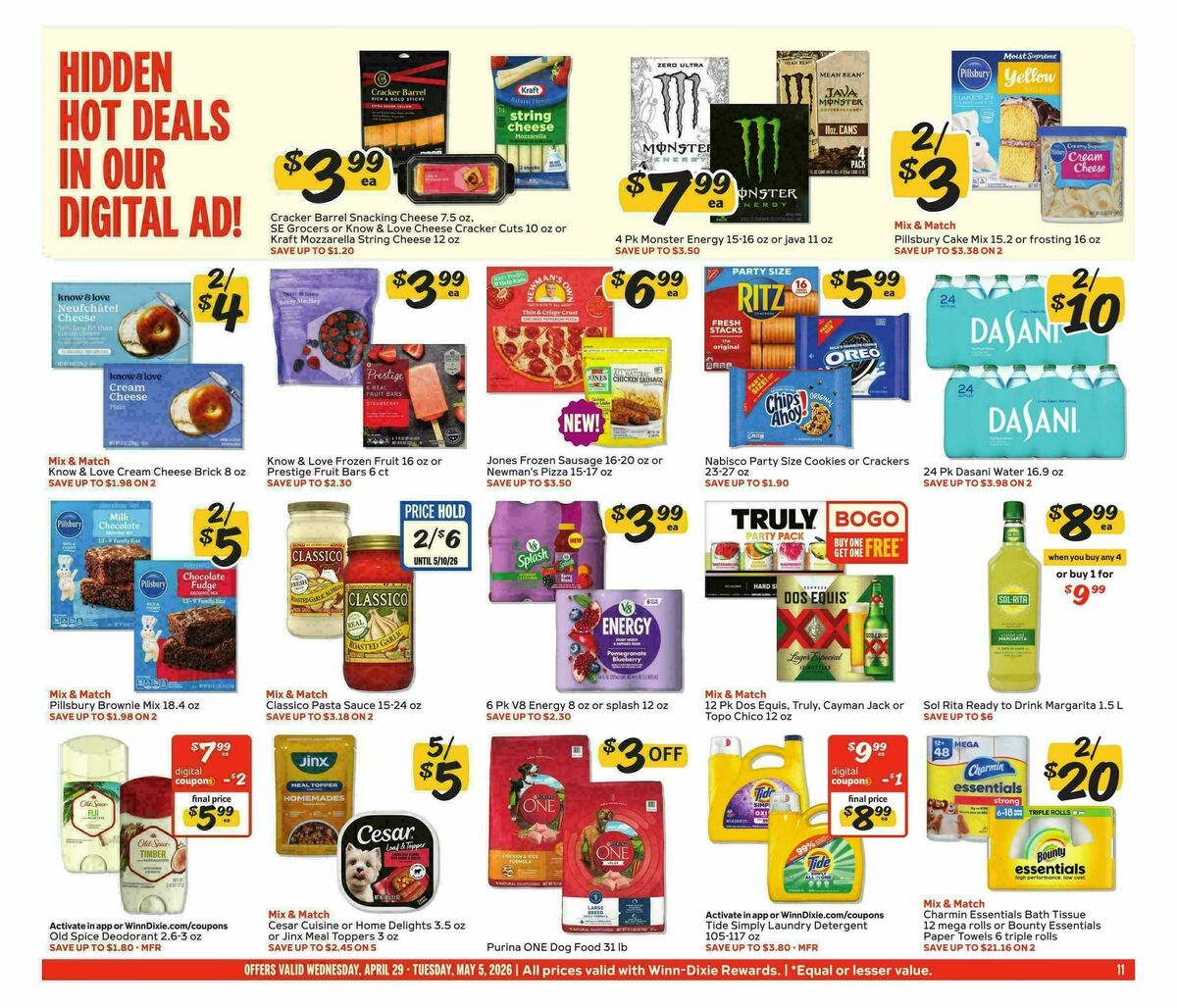 Winn-Dixie Weekly Ad from April 29