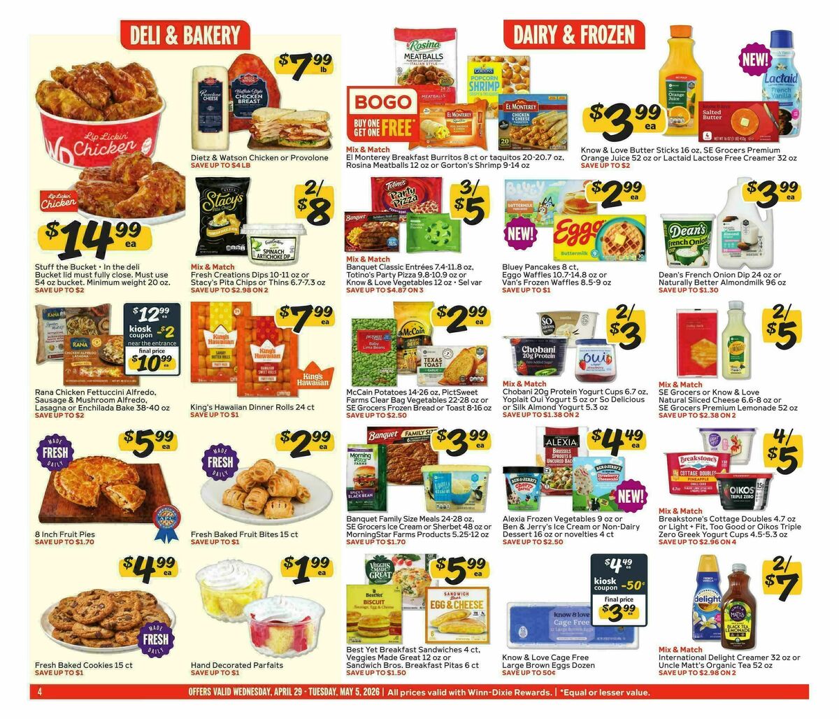 Winn-Dixie Weekly Ad from April 29