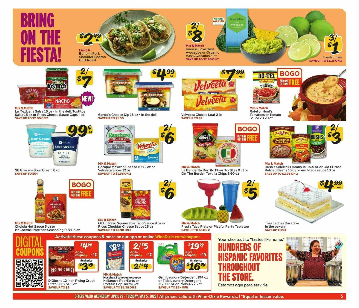 Winn-Dixie Weekly Ad from April 29