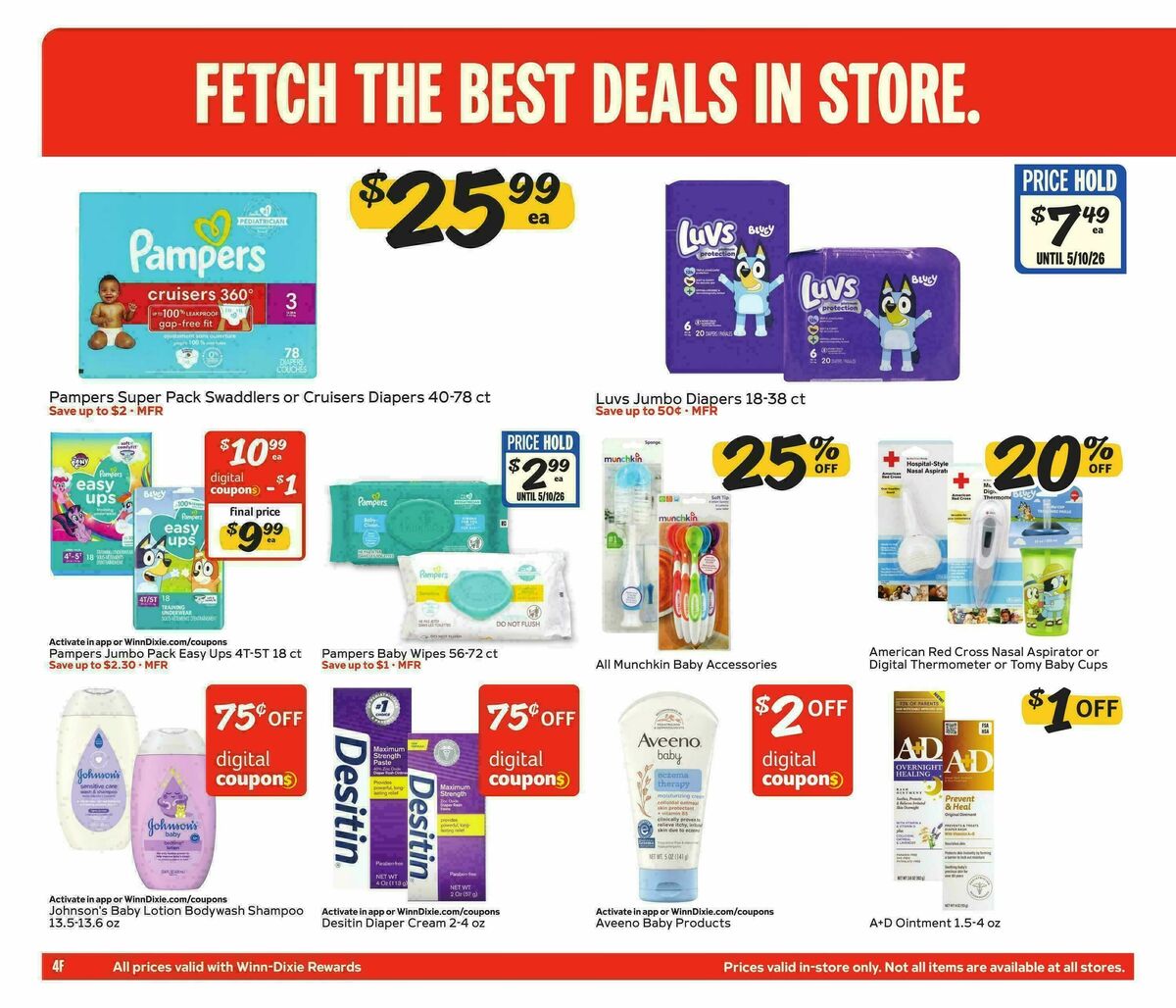 Winn-Dixie Weekly Ad from April 29