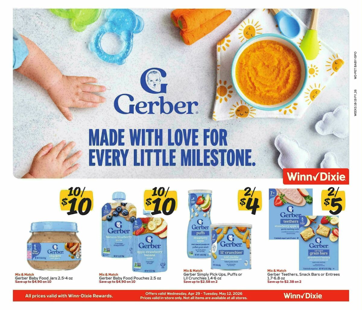 Winn-Dixie Weekly Ad from April 29