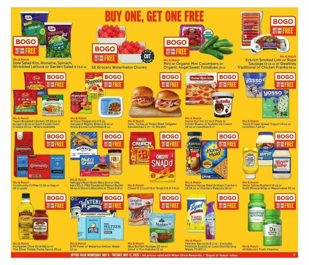 Winn-Dixie Weekly Ad from May 6