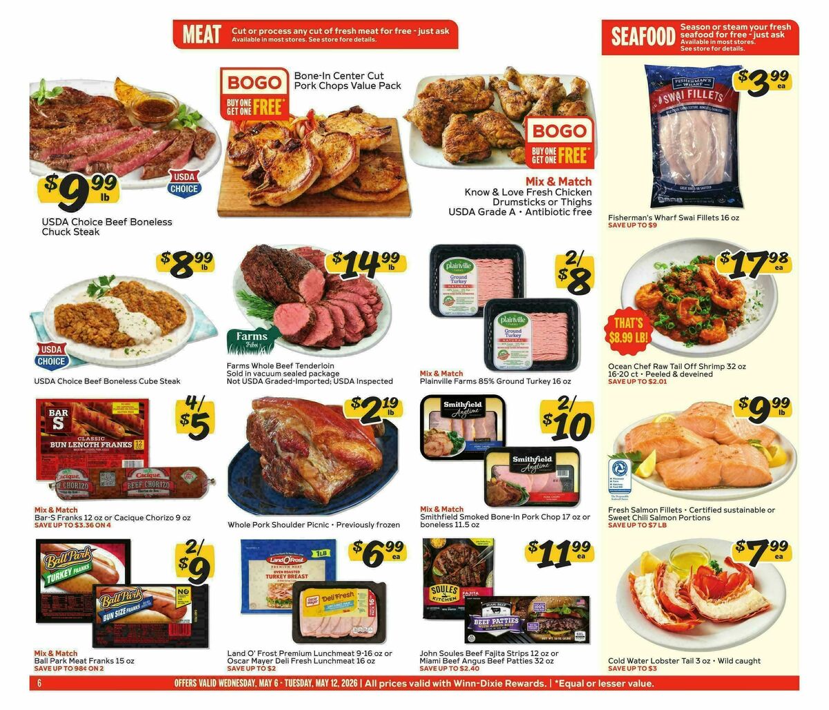 Winn-Dixie Weekly Ad from May 6