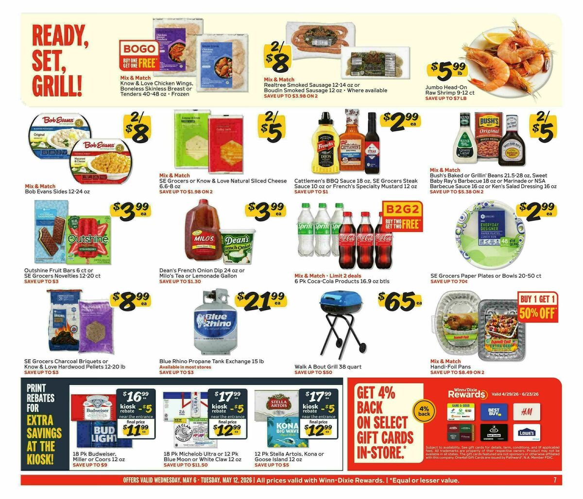 Winn-Dixie Weekly Ad from May 6