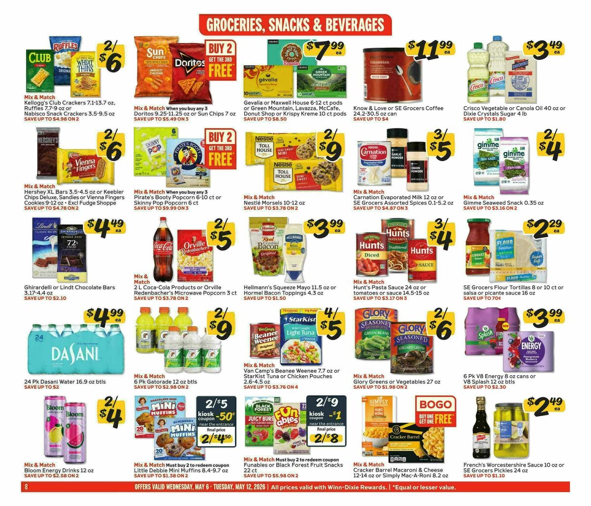 Winn-Dixie Weekly Ad from May 6
