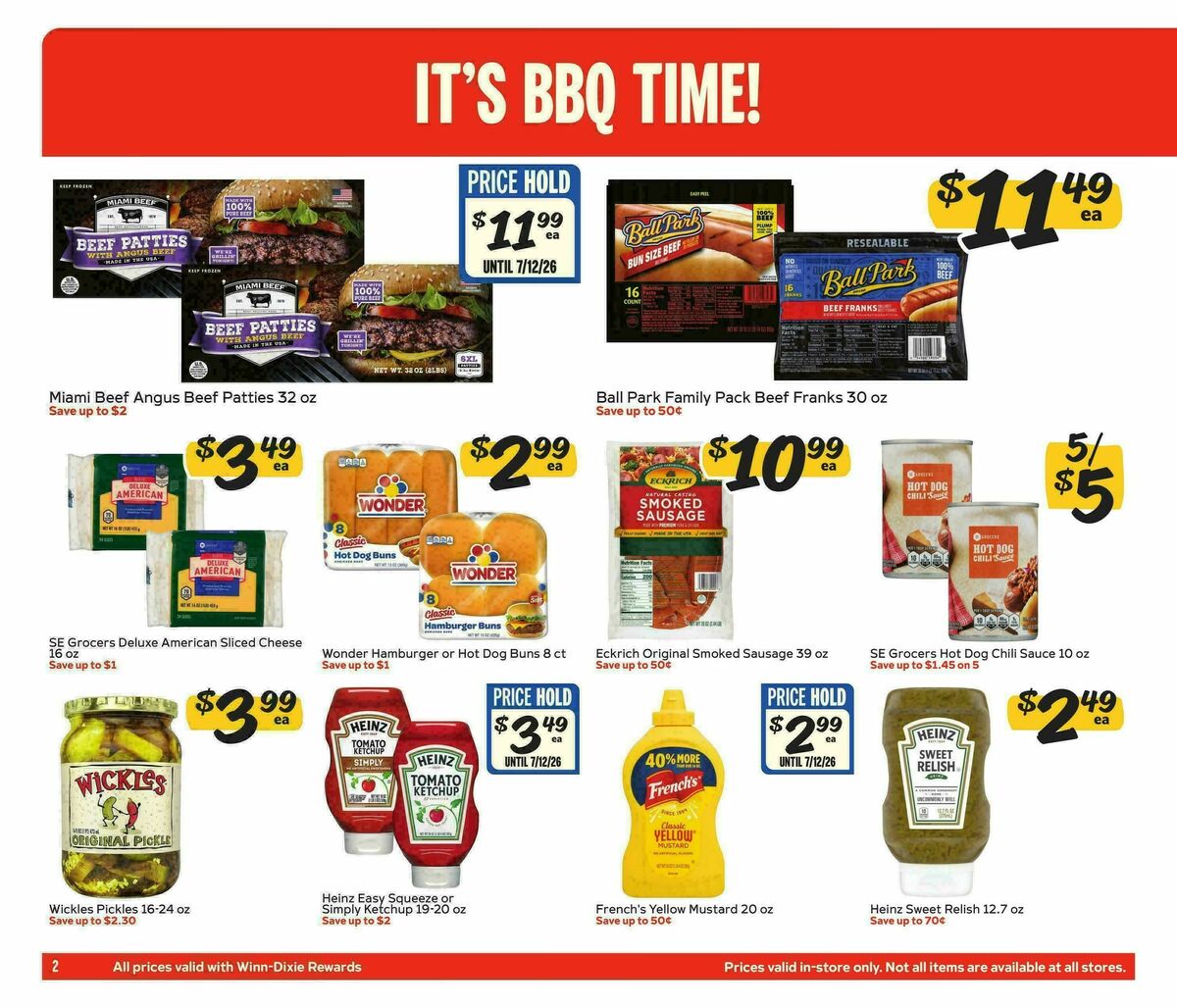Winn-Dixie Weekly Ad from May 13