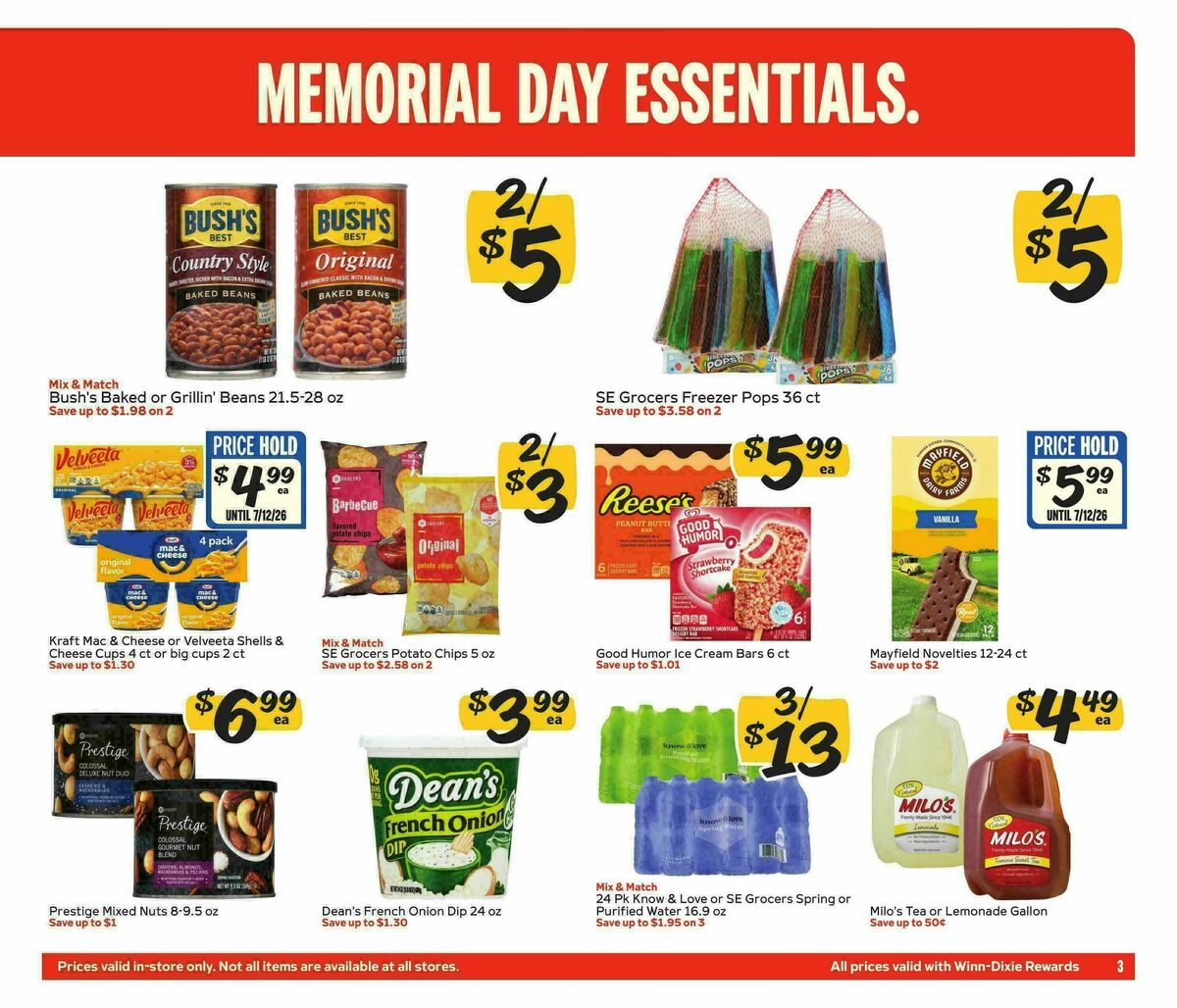 Winn-Dixie Weekly Ad from May 13