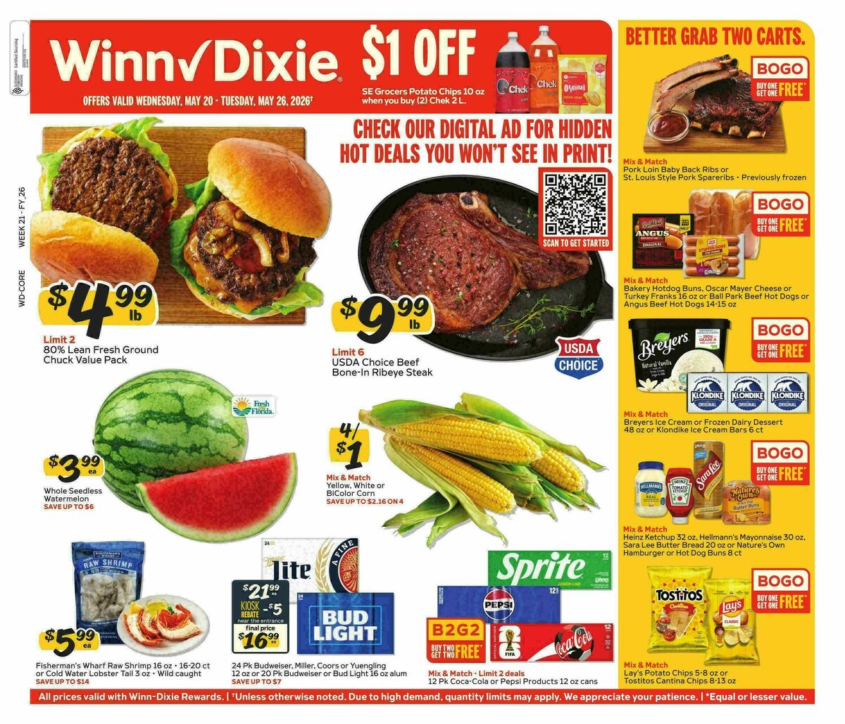 Winn-Dixie Weekly Ad from May 20