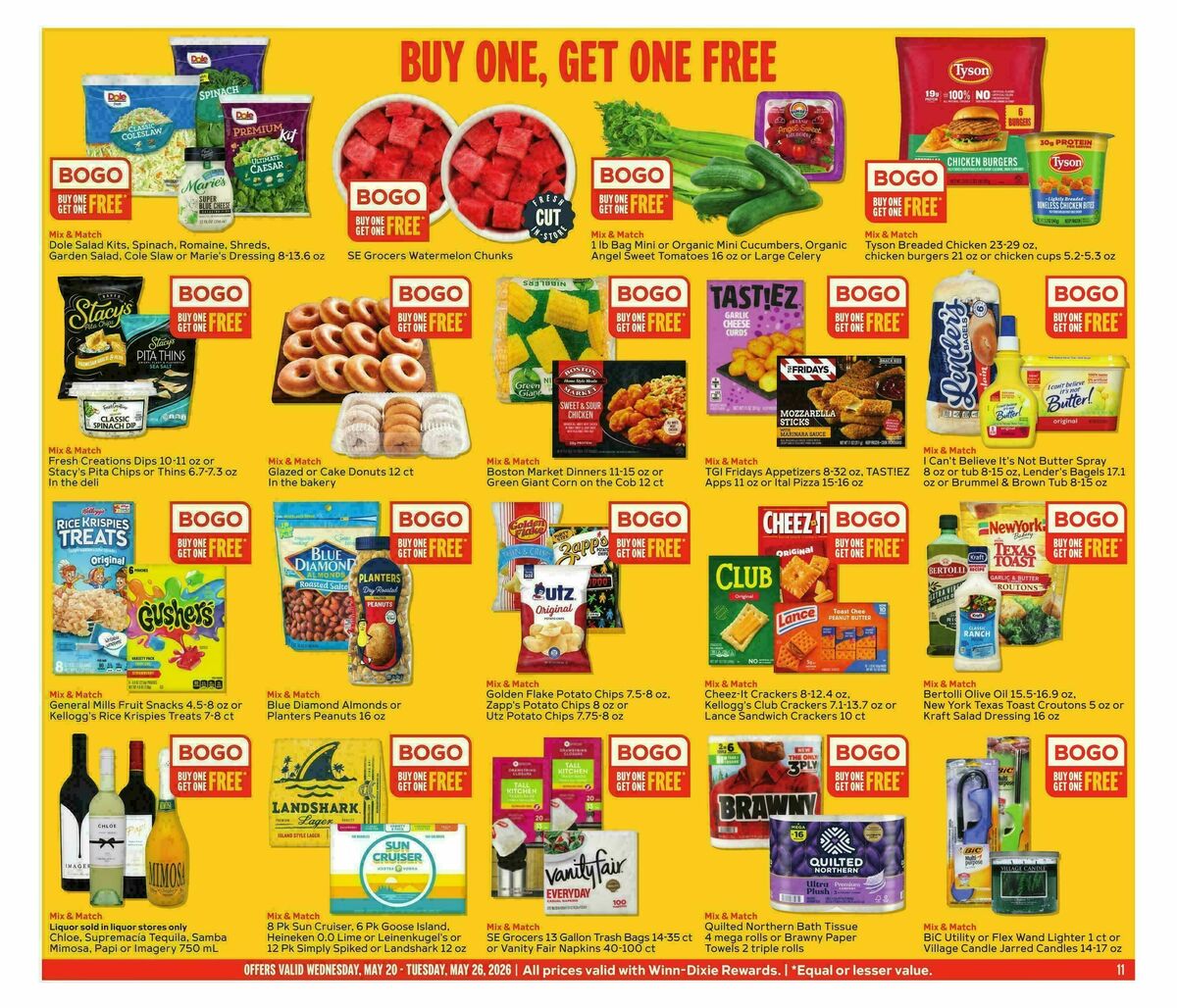 Winn-Dixie Weekly Ad from May 20