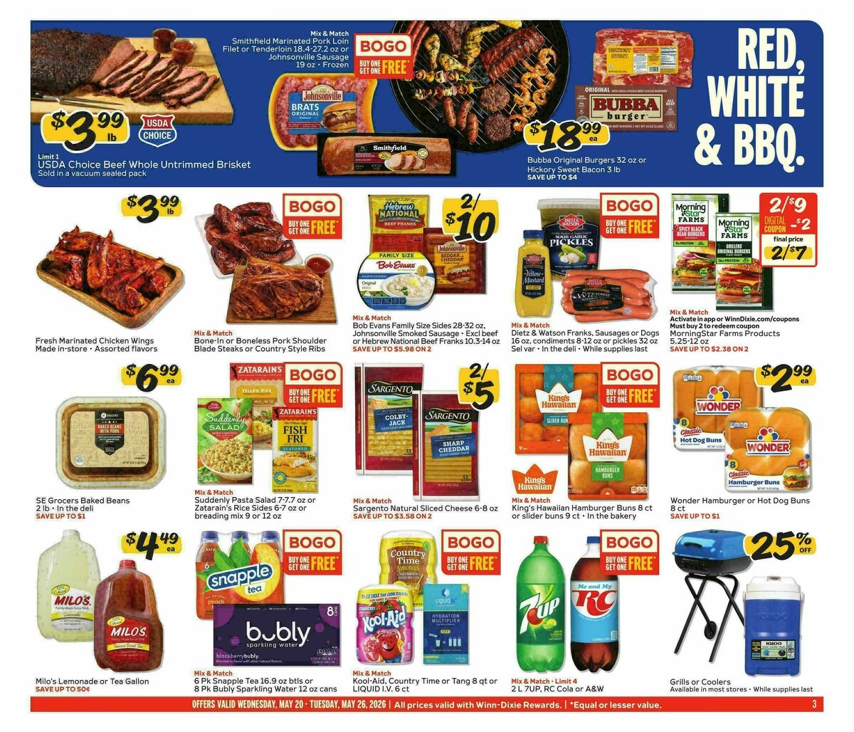 Winn-Dixie Weekly Ad from May 20