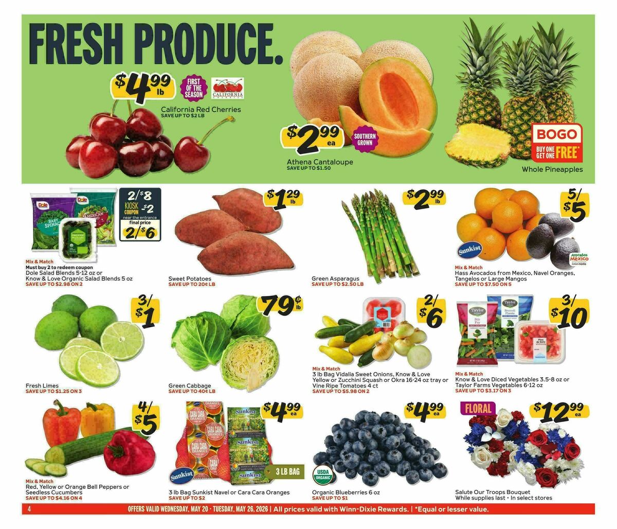 Winn-Dixie Weekly Ad from May 20