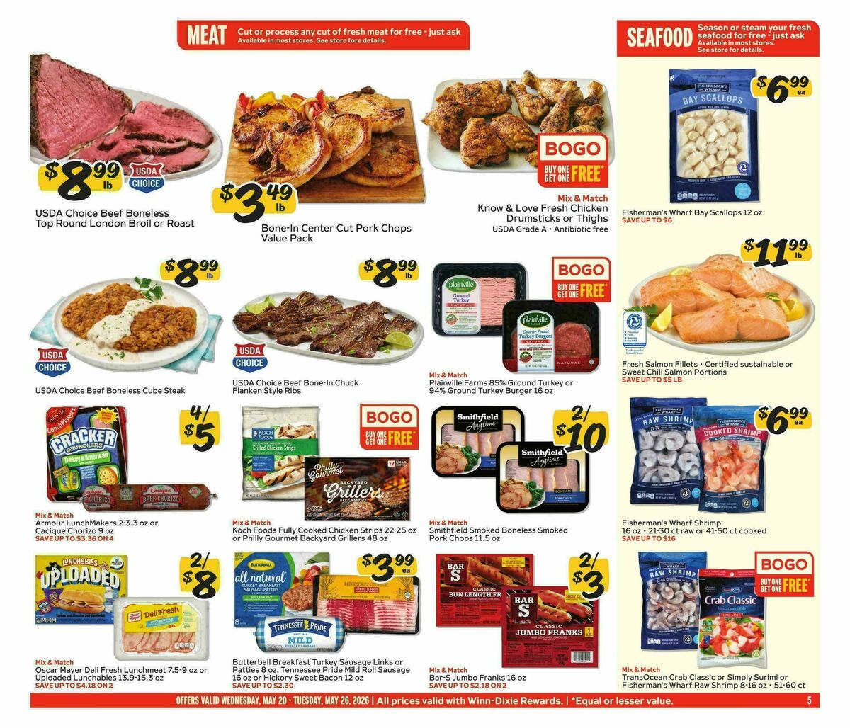 Winn-Dixie Weekly Ad from May 20