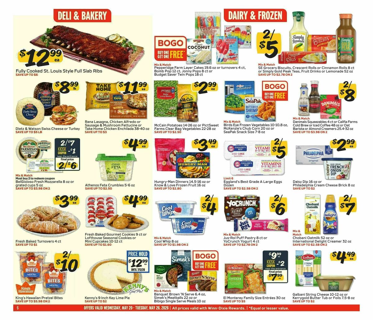 Winn-Dixie Weekly Ad from May 20