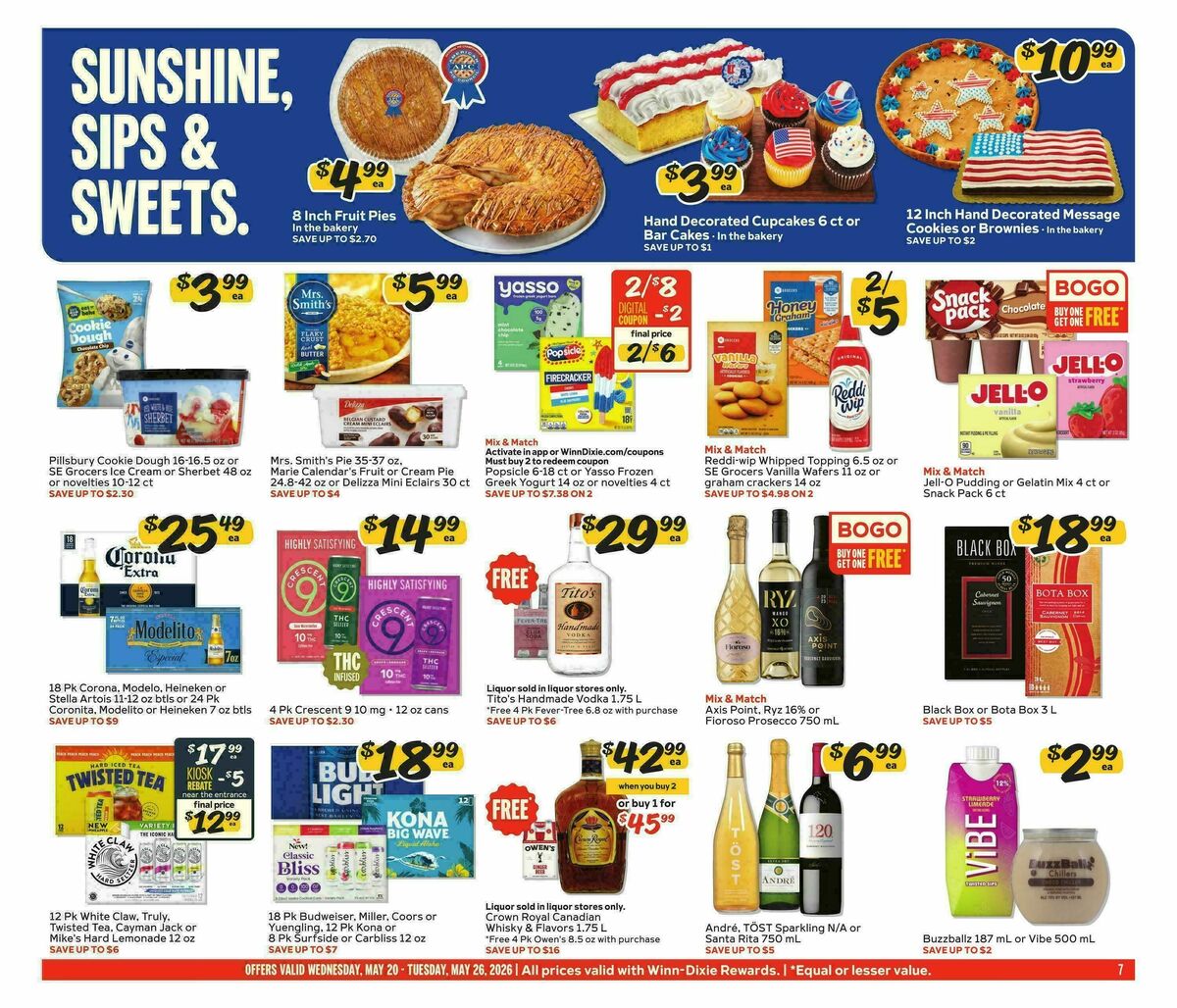 Winn-Dixie Weekly Ad from May 20