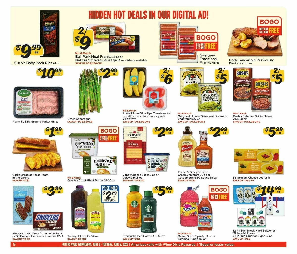 Winn-Dixie Weekly Ad from June 3