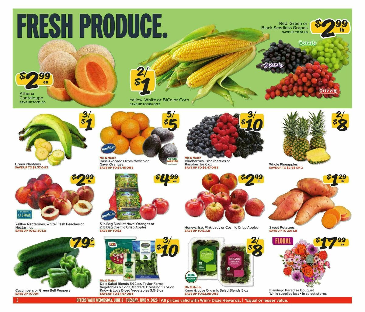 Winn-Dixie Weekly Ad from June 3