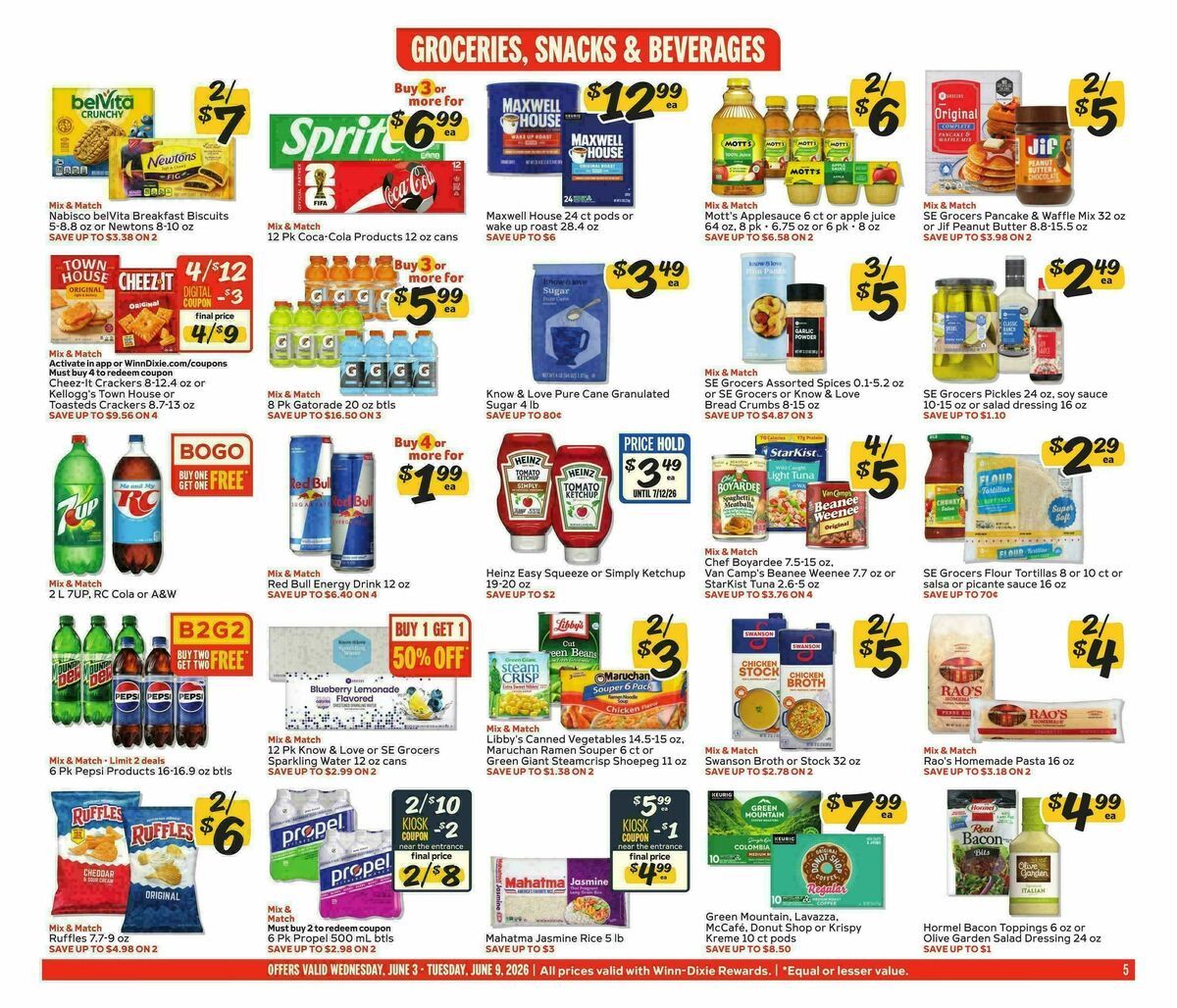 Winn-Dixie Weekly Ad from June 3