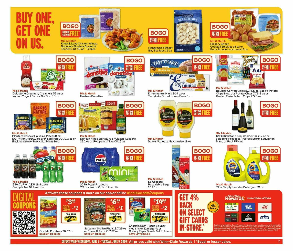 Winn-Dixie Weekly Ad from June 3