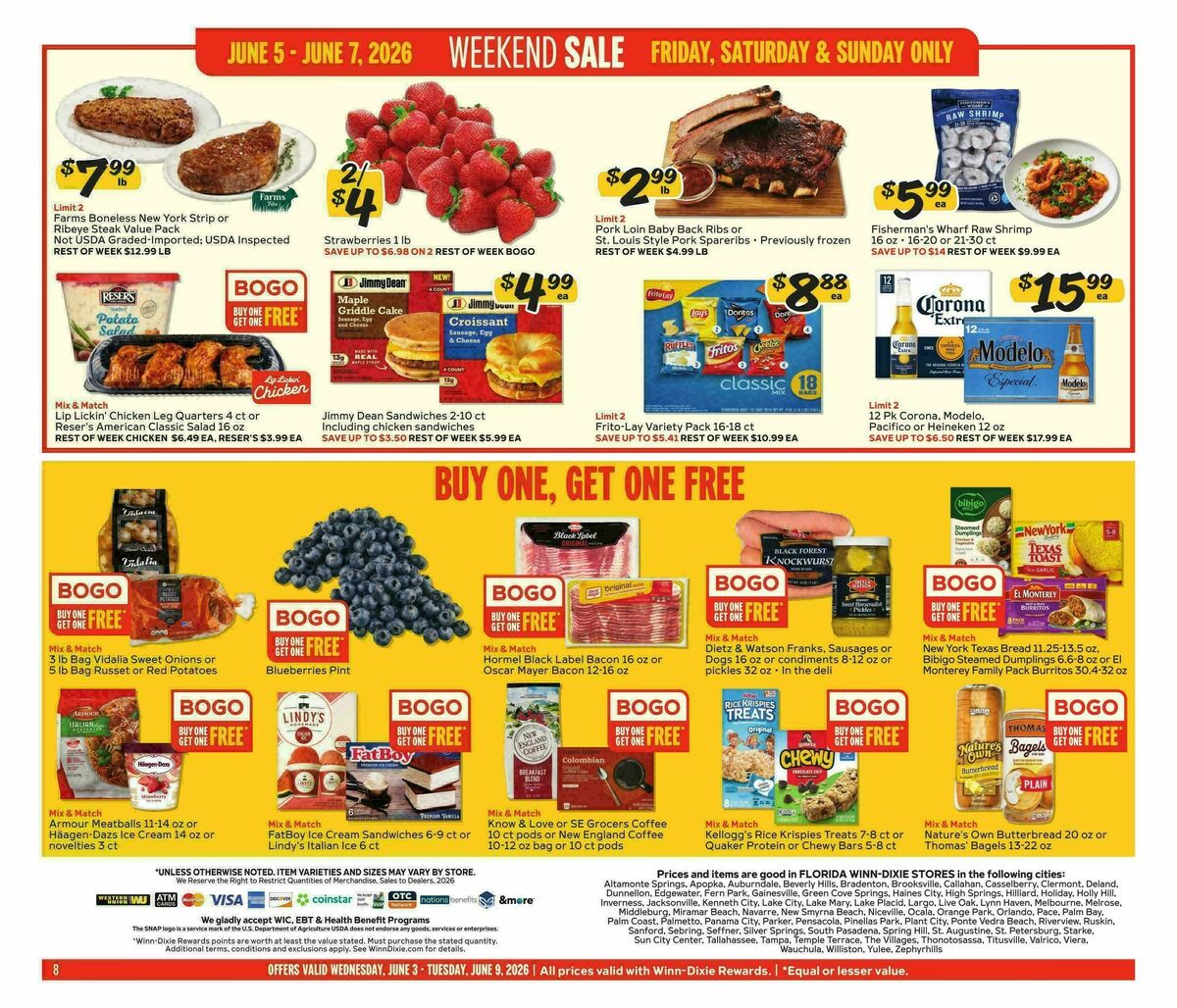 Winn-Dixie Weekly Ad from June 3