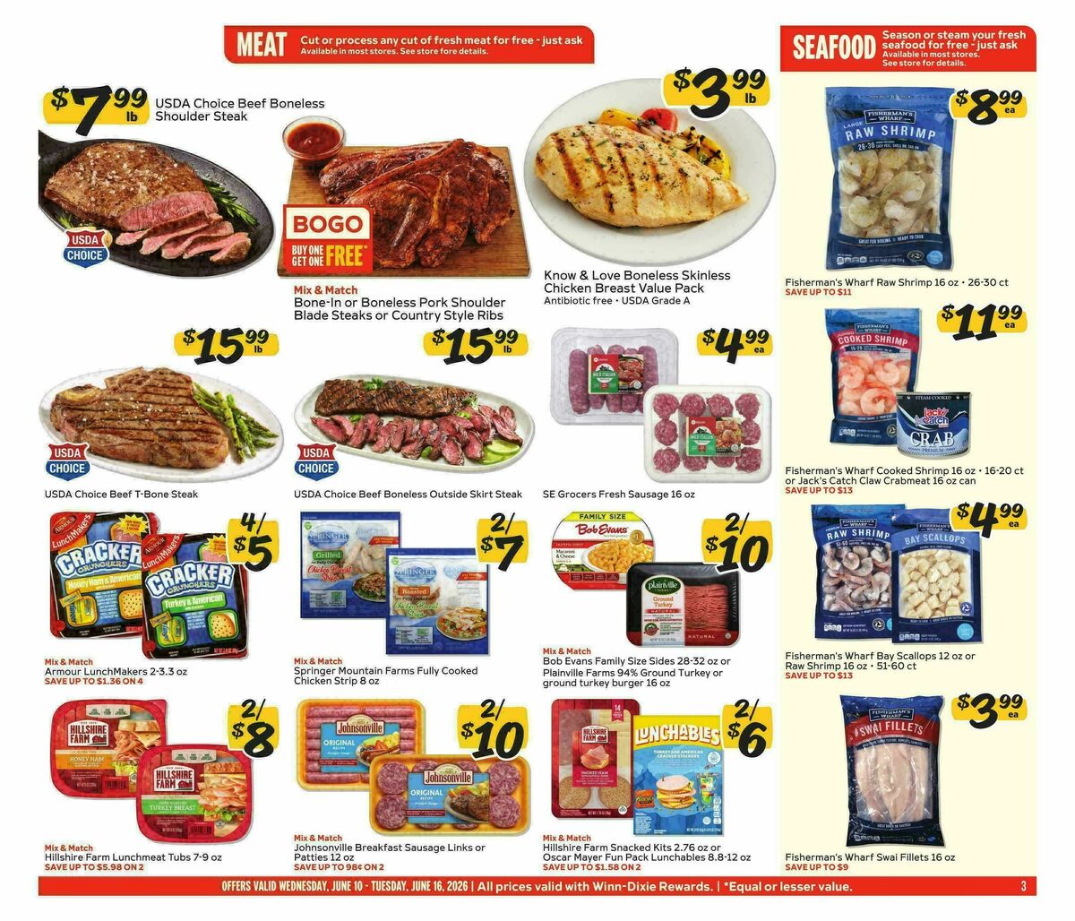 Winn-Dixie Weekly Ad from June 10