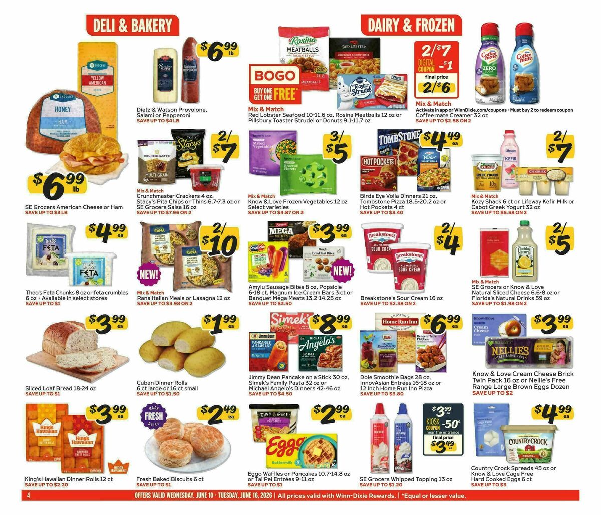 Winn-Dixie Weekly Ad from June 10