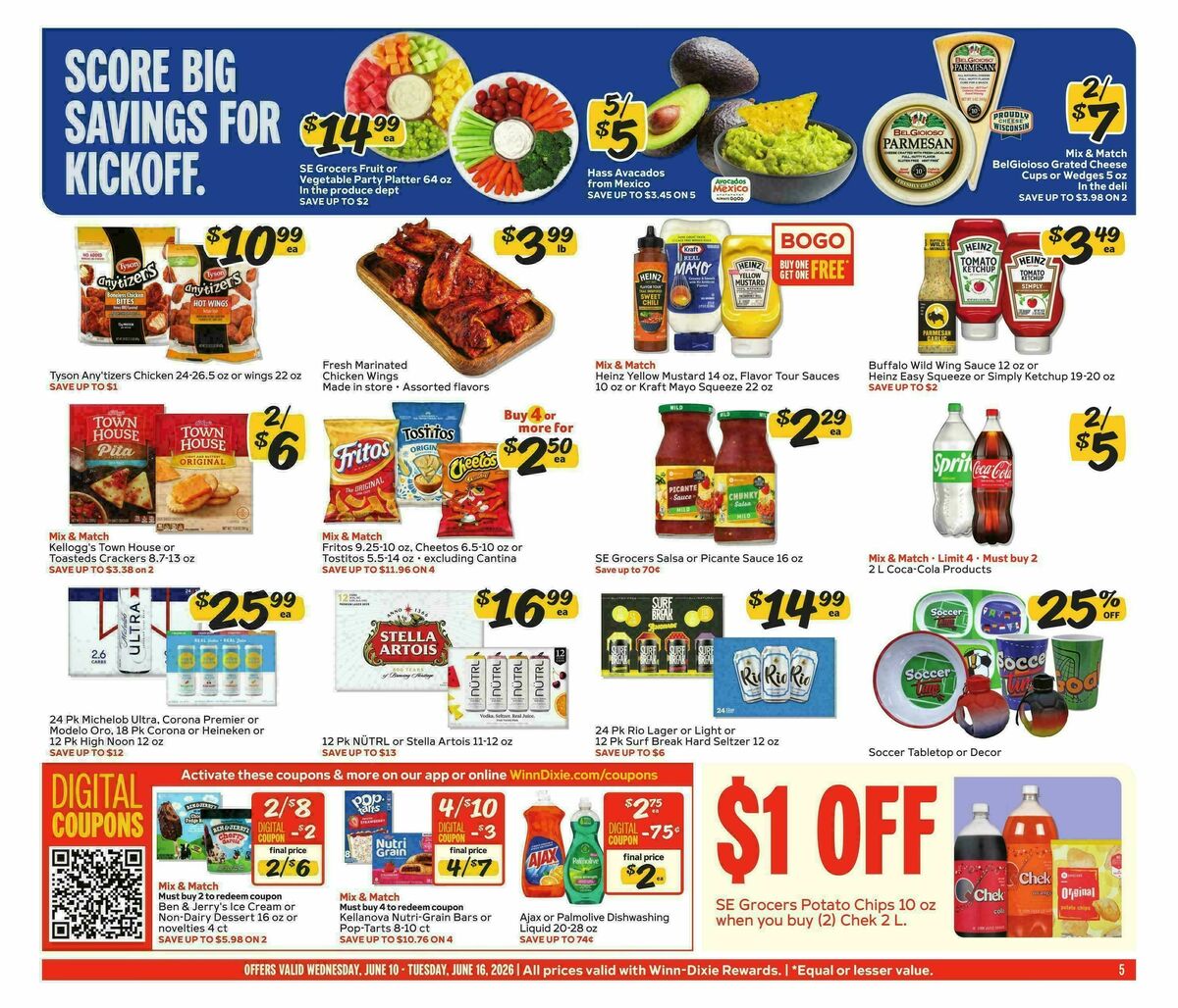 Winn-Dixie Weekly Ad from June 10