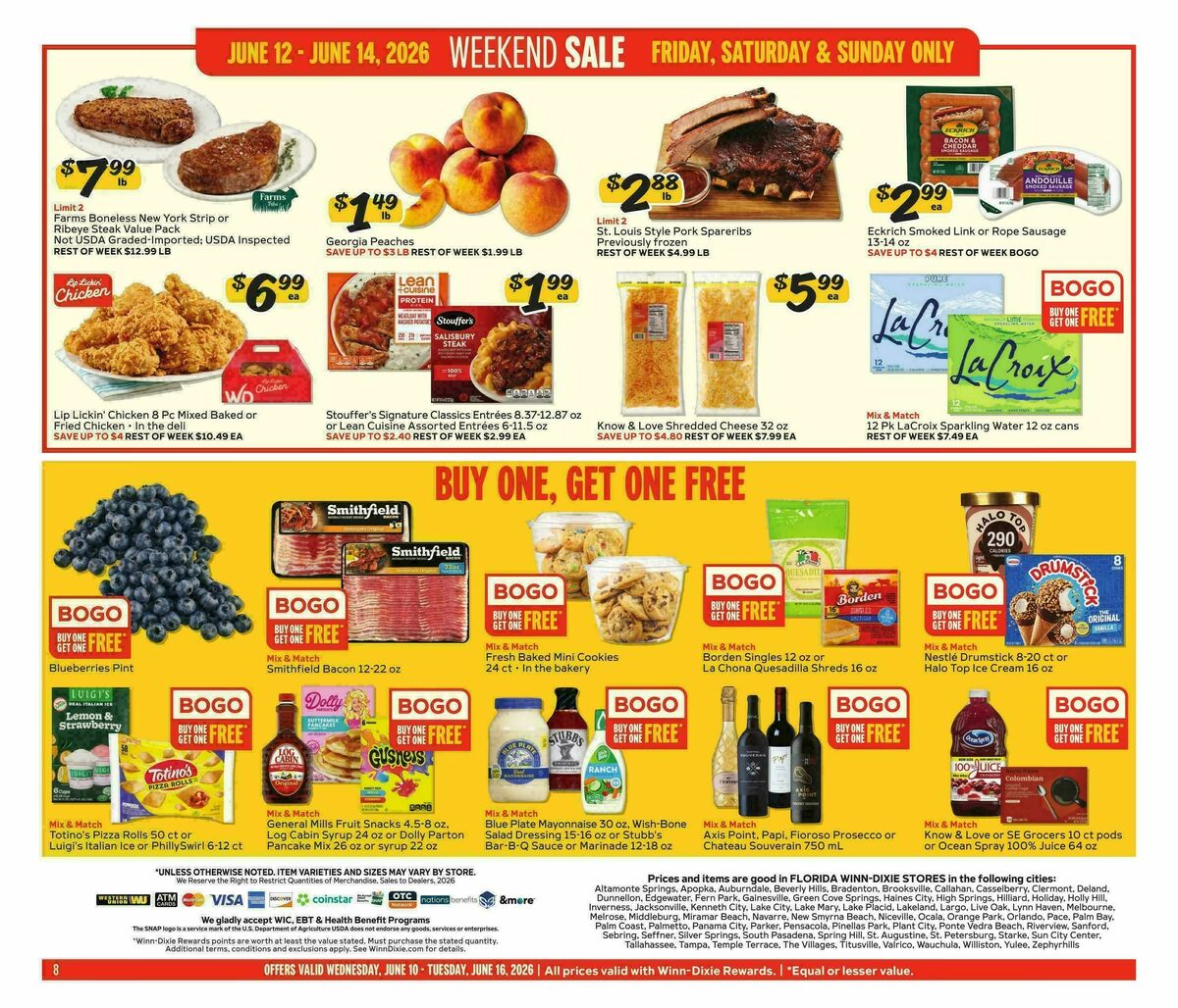 Winn-Dixie Weekly Ad from June 10