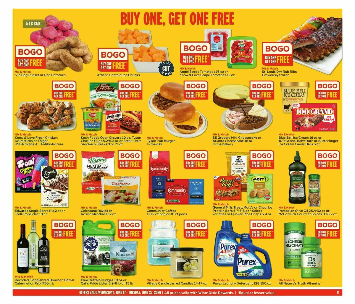 Winn-Dixie Weekly Ad from June 17