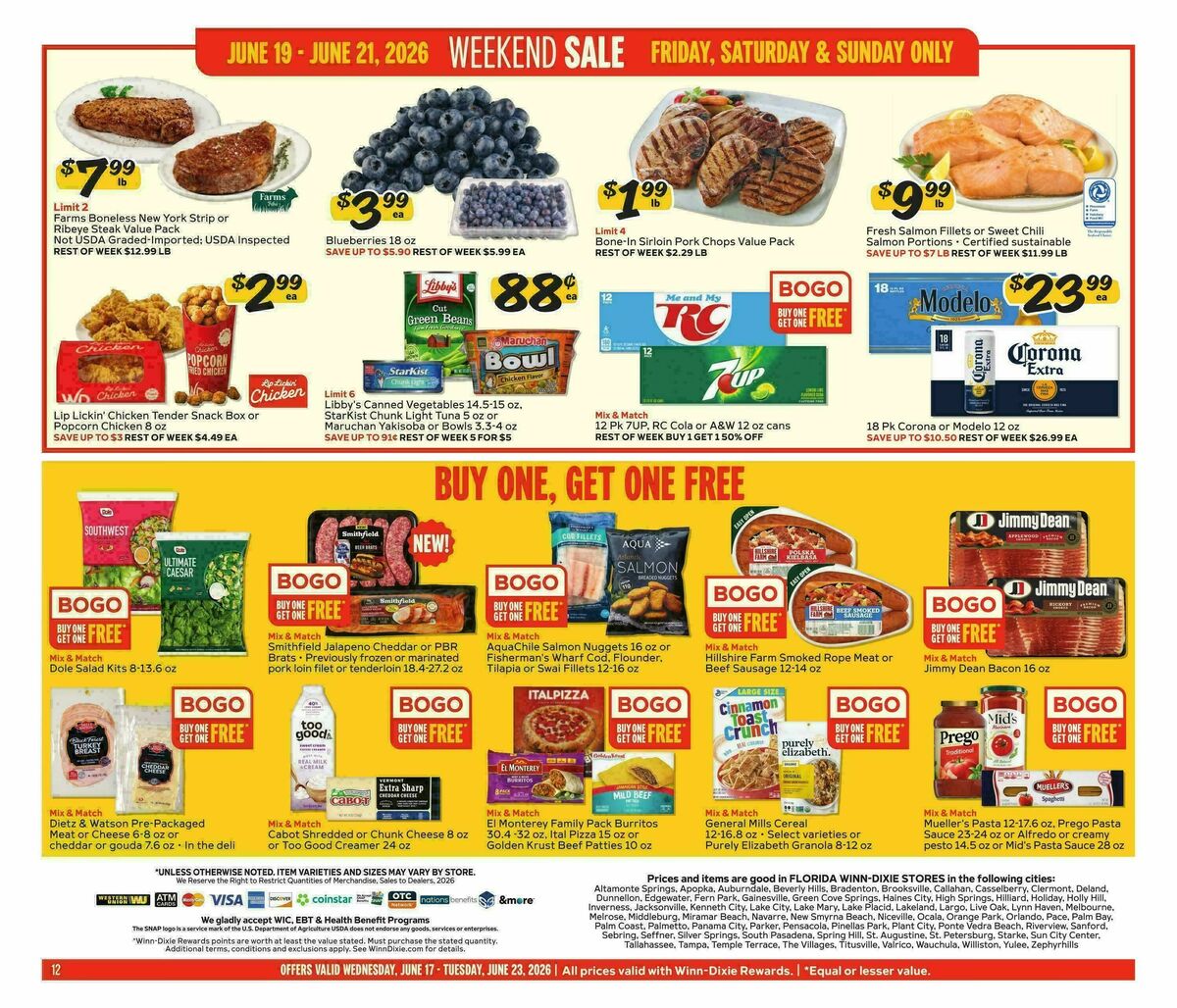 Winn-Dixie Weekly Ad from June 17
