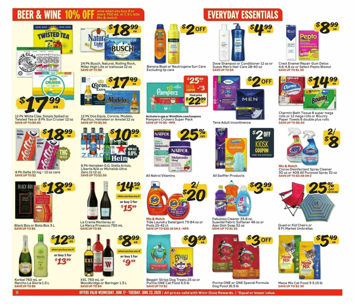 Winn-Dixie Weekly Ad from June 17