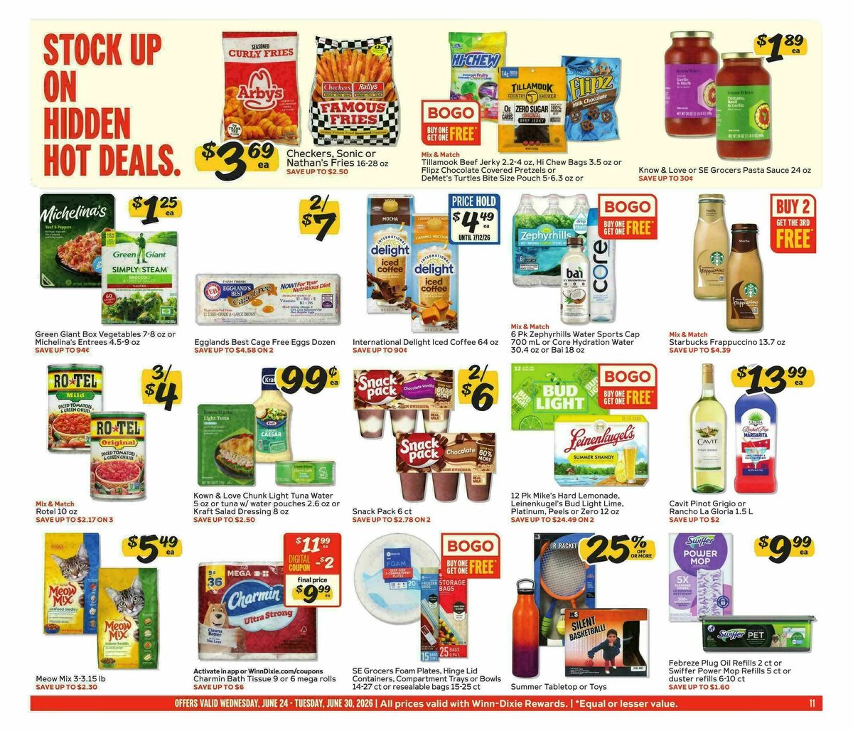 Winn-Dixie Weekly Ad from June 24