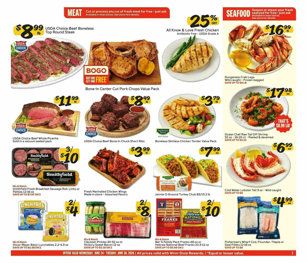 Winn-Dixie Weekly Ad from June 24
