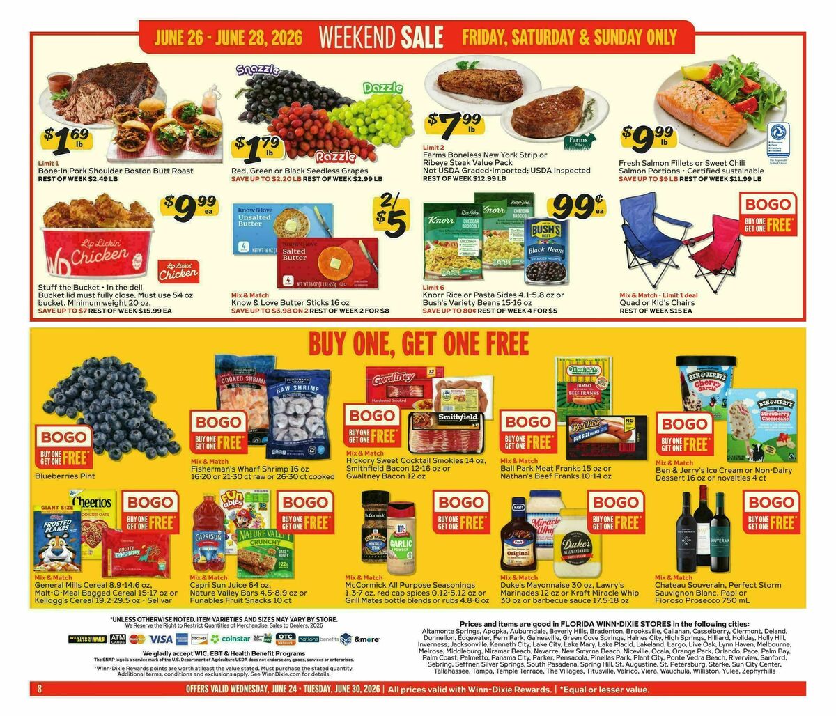Winn-Dixie Weekly Ad from June 24