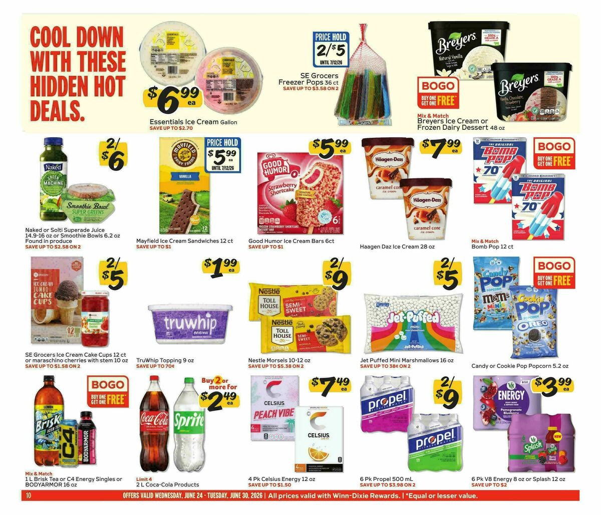 Winn-Dixie Weekly Ad from June 24