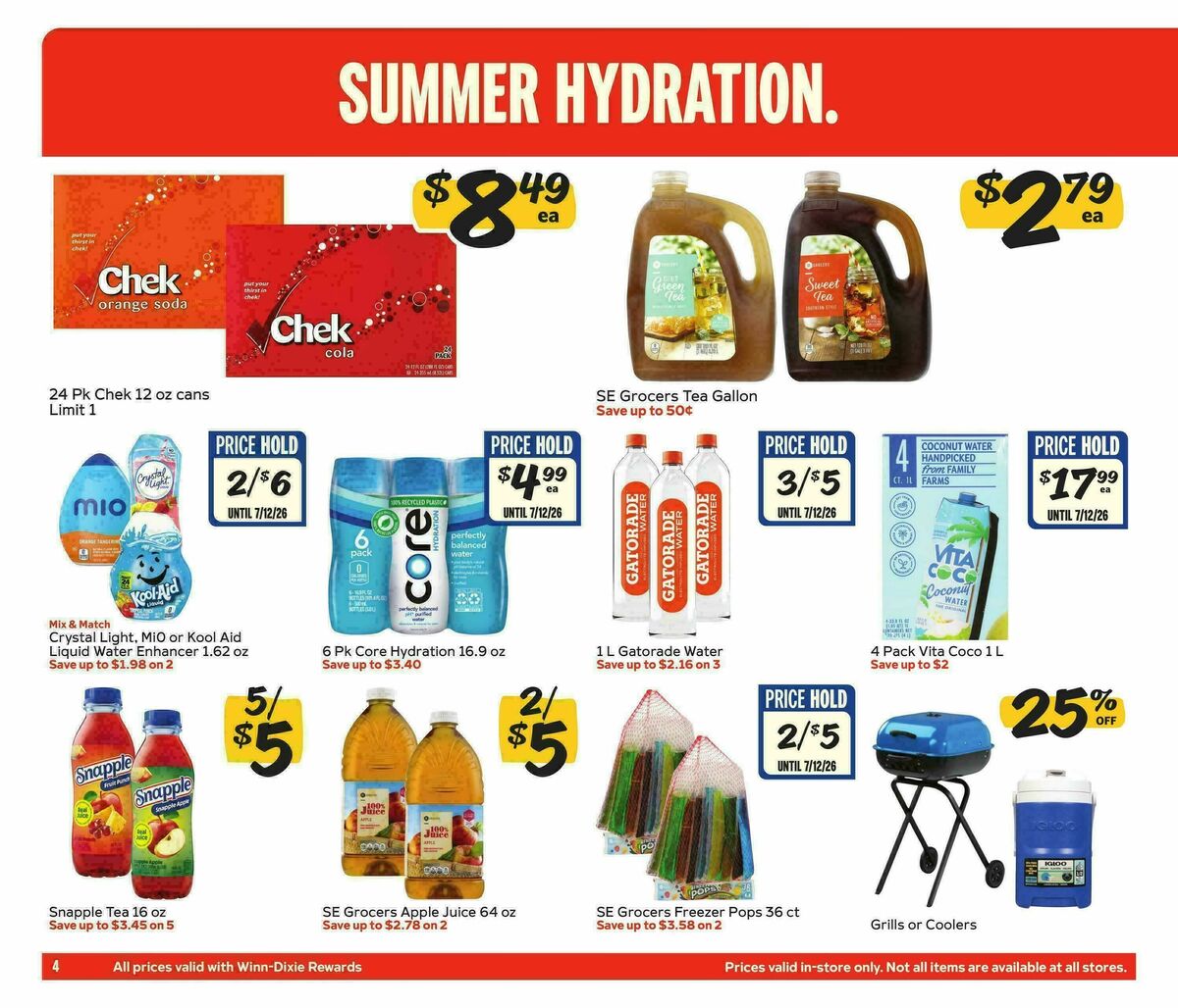 Winn-Dixie Weekly Ad from June 24