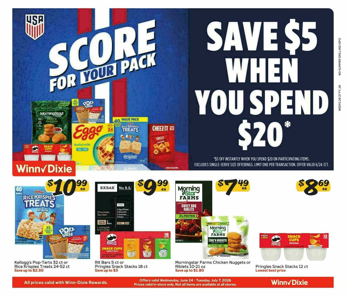 Winn-Dixie Weekly Ad from June 24