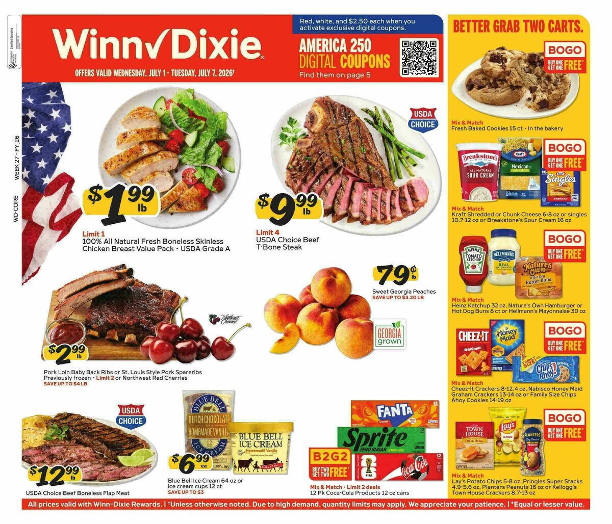 Winn-Dixie Weekly Ad from July 1
