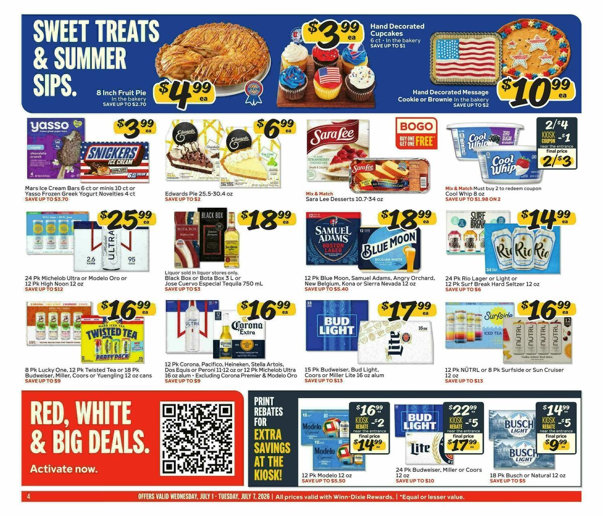 Winn-Dixie Weekly Ad from July 1
