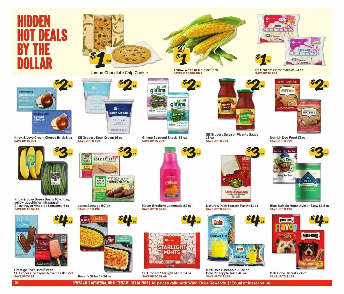 Winn-Dixie Weekly Ad from July 8