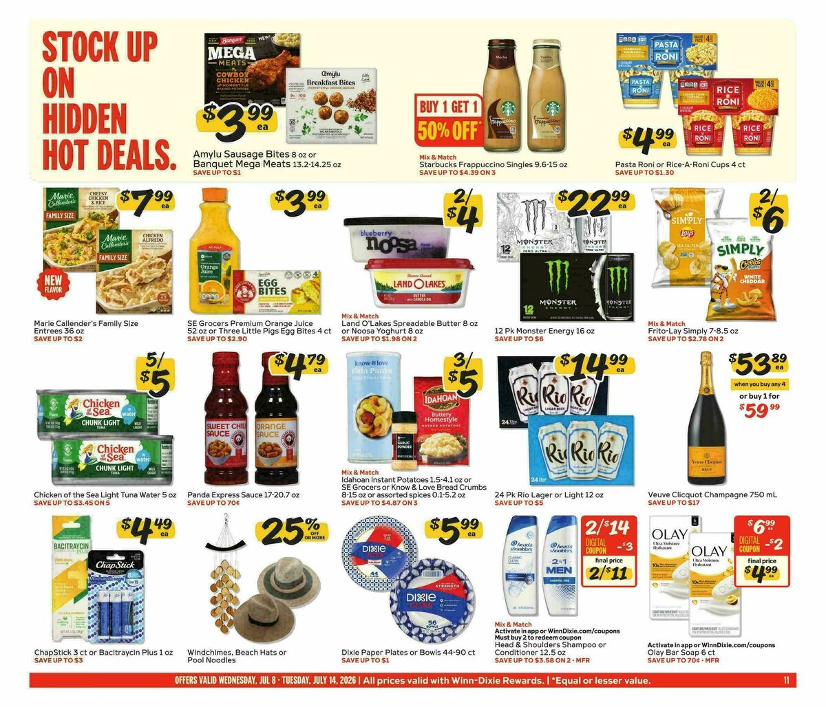 Winn-Dixie Weekly Ad from July 8