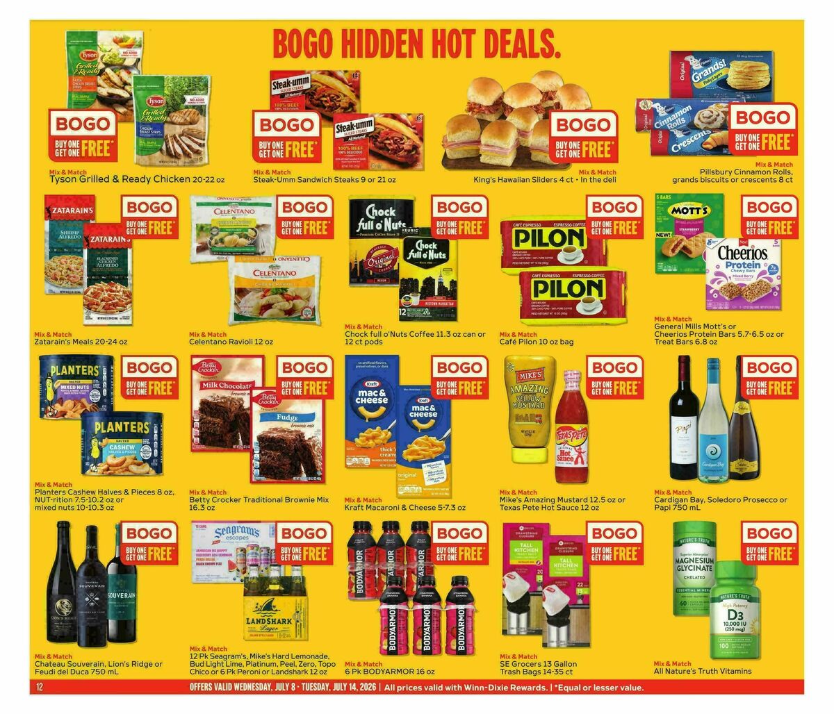 Winn-Dixie Weekly Ad from July 8