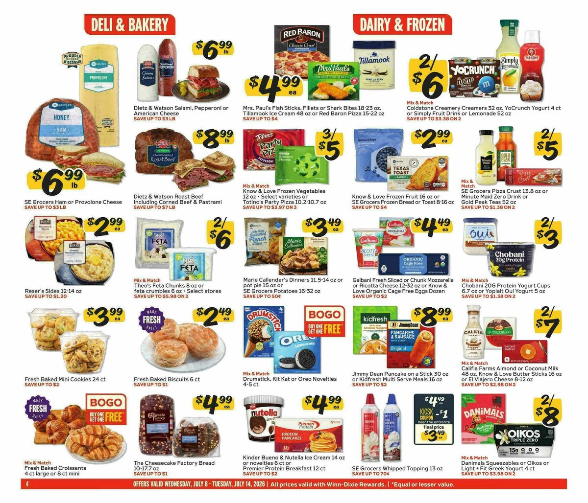 Winn-Dixie Weekly Ad from July 8