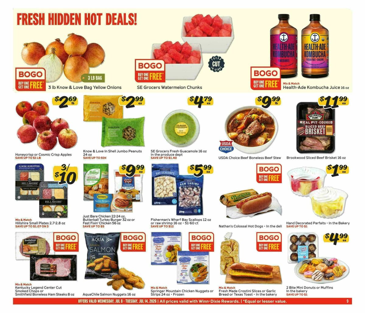 Winn-Dixie Weekly Ad from July 8
