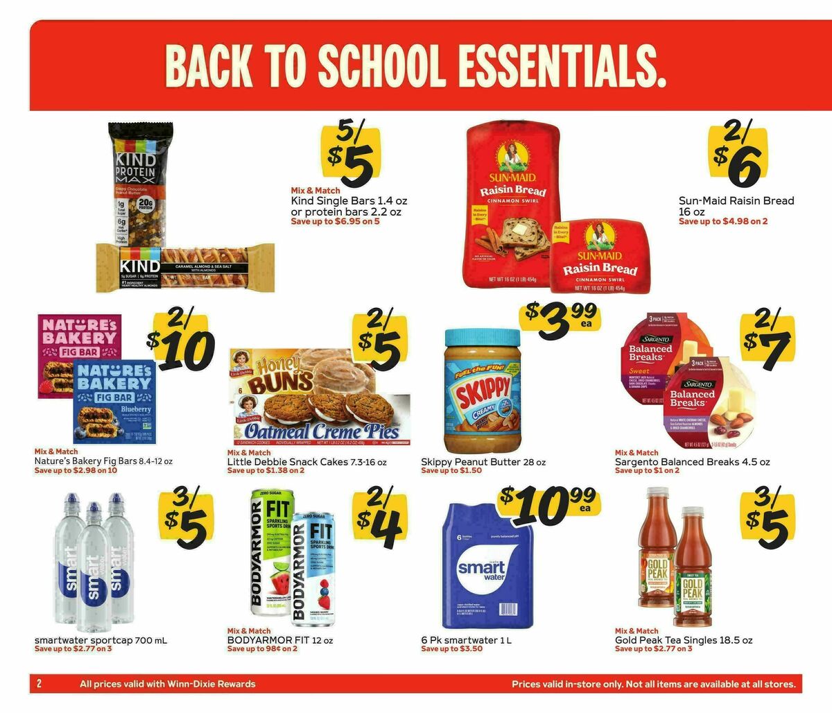 Winn-Dixie Weekly Ad from July 22