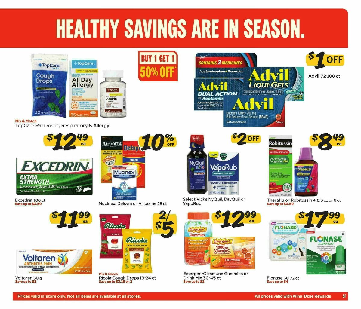 Winn-Dixie Weekly Ad from July 22