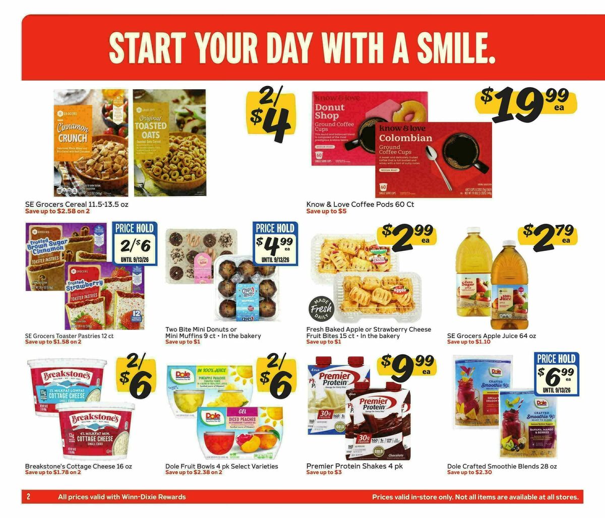 Winn-Dixie Weekly Ad from August 5