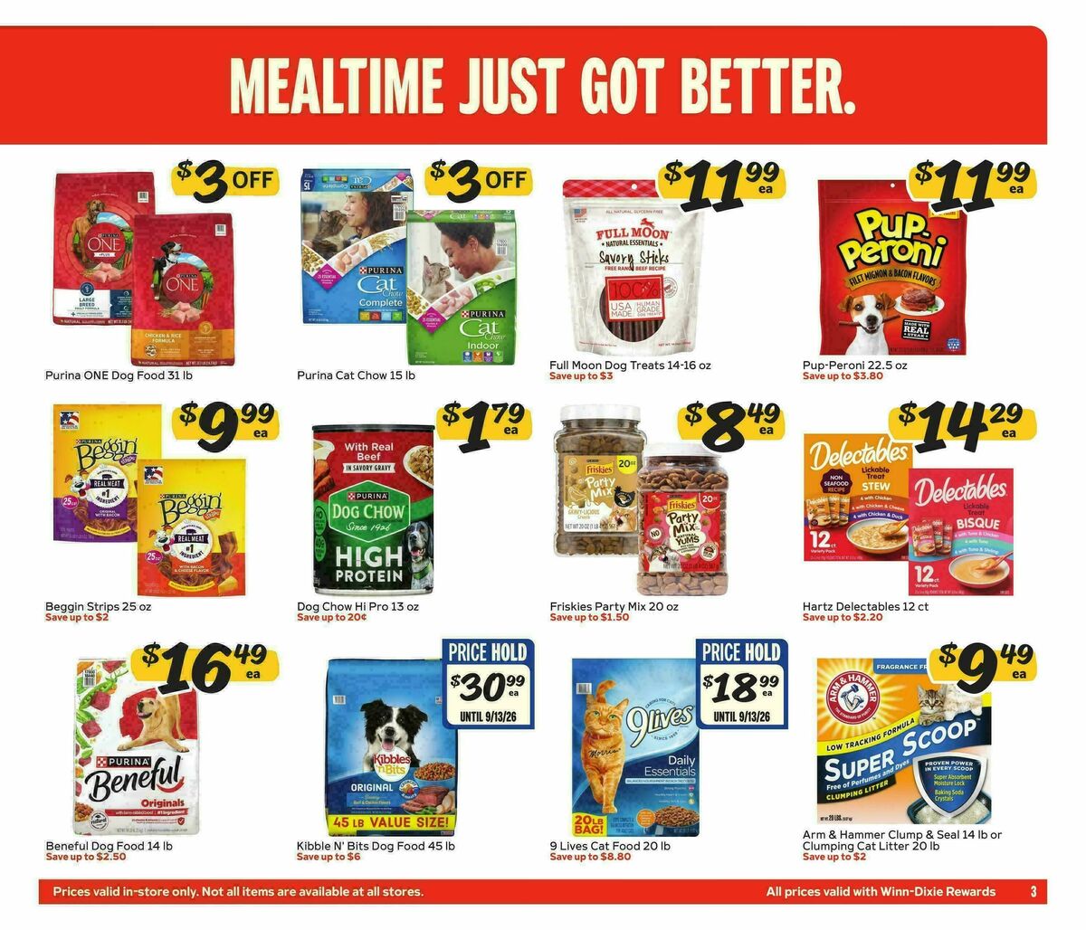 Winn-Dixie Weekly Ad from August 19