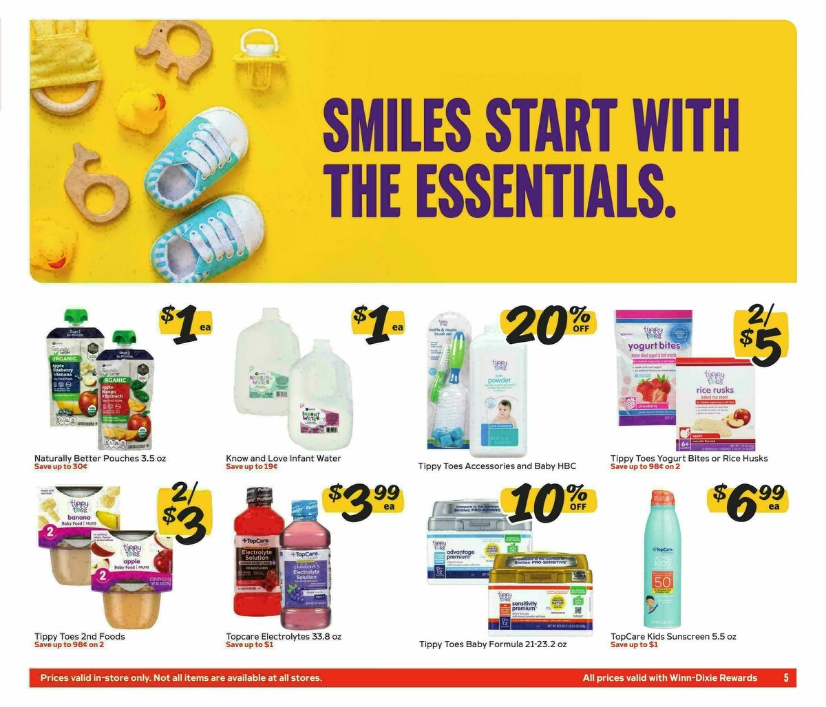 Winn-Dixie Weekly Ad from August 19